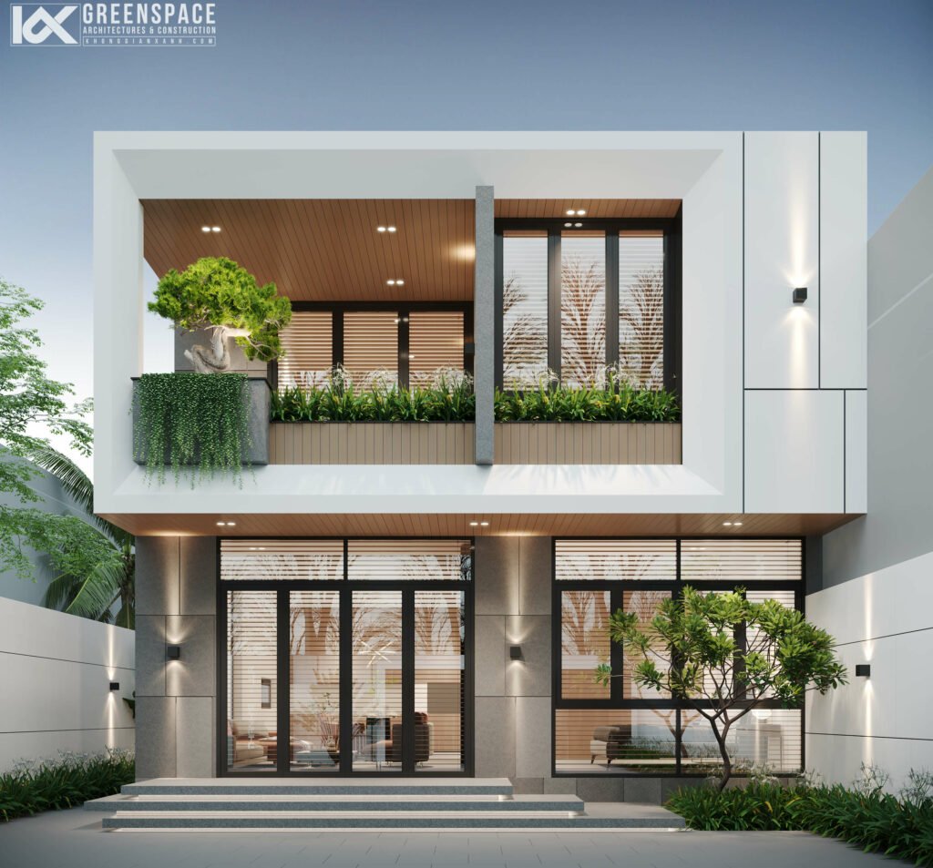 thiết kế và thi công trọn gói biệt thự hiện đại tại Vũng Tàu