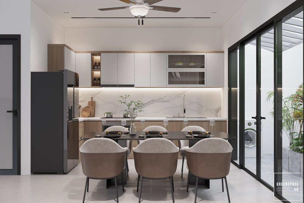 Thiết kế nội thất phòng bếp Vũng Tàu