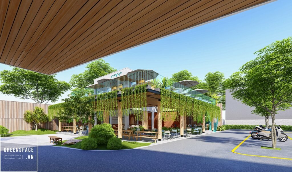 Thiết kế cà phê sân vườn Vũng Tàu hình 8