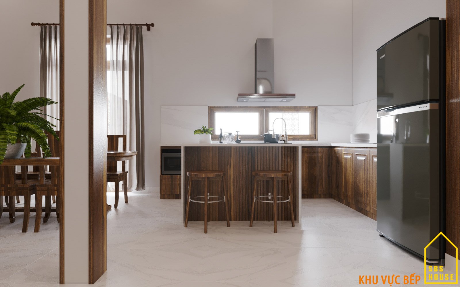 đảo bếp nhỏ