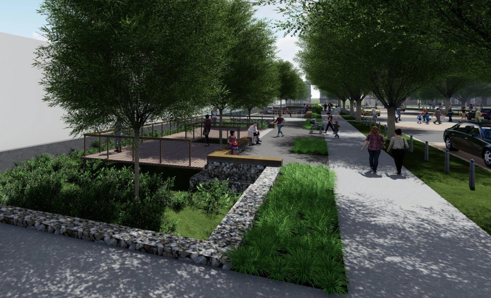 Chiến lược chống lũ Tây Nam & Buzzard Point