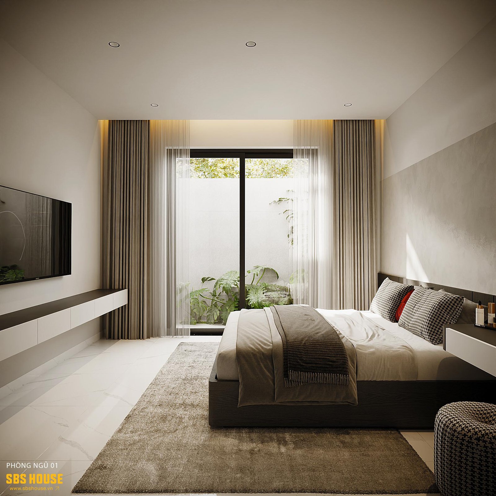 phòng ngủ hiện đại