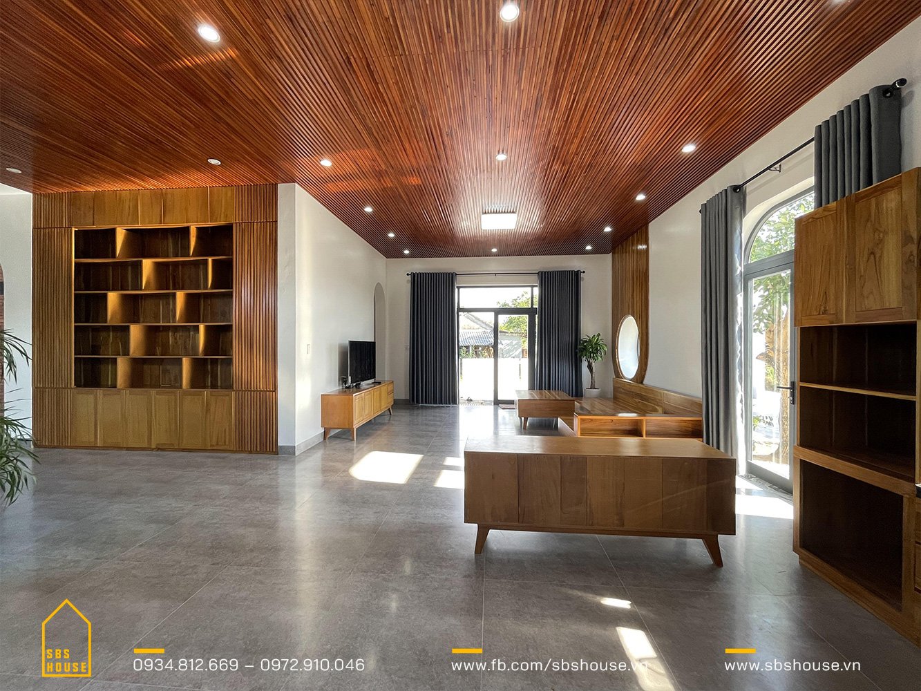 nội thất nhà vườn cấp 4 đẹp