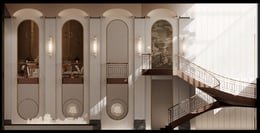 Sand table area facade | SHI XIANG WAN HE