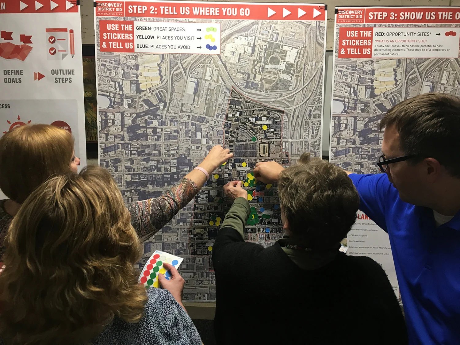 Kế hoạch sắp xếp địa điểm SID của Quận Discovery