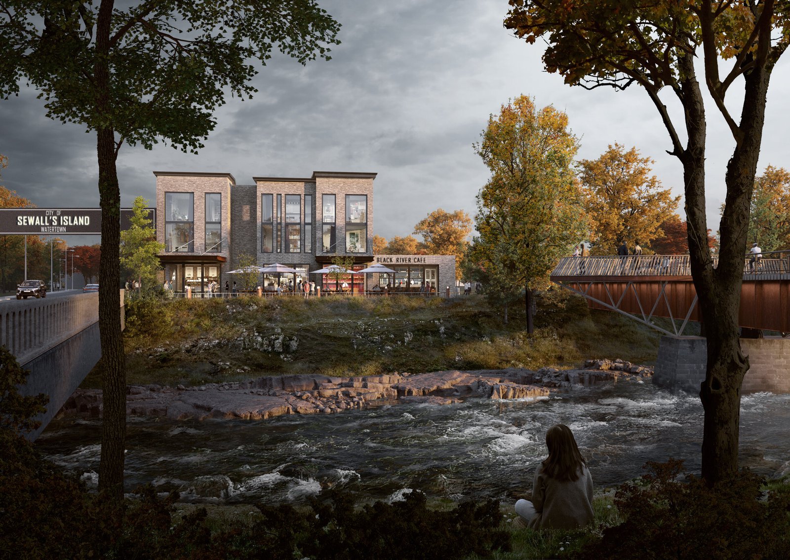 Kế hoạch tái phát triển Đảo Sewall và Quảng trường Nhà máy