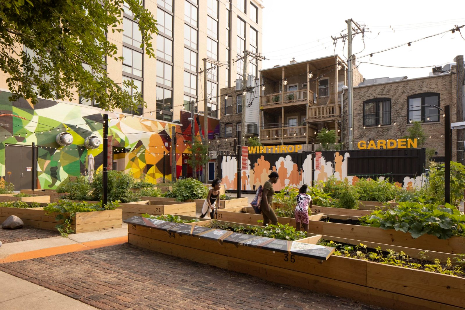 Khu vườn lịch sử gia đình Winthrop ở Uptown