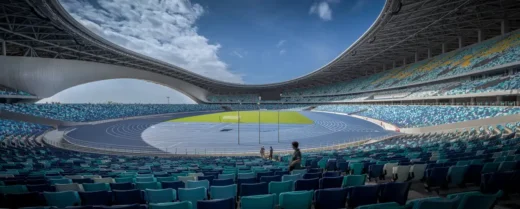 Greater Bay Area Sports Centre Nansha building, China