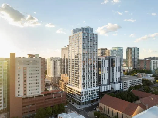 Khu nhà ở sinh viên Icon Tower Austin Texas