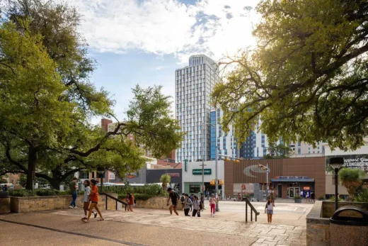 Khu nhà ở sinh viên Icon Tower Austin Texas