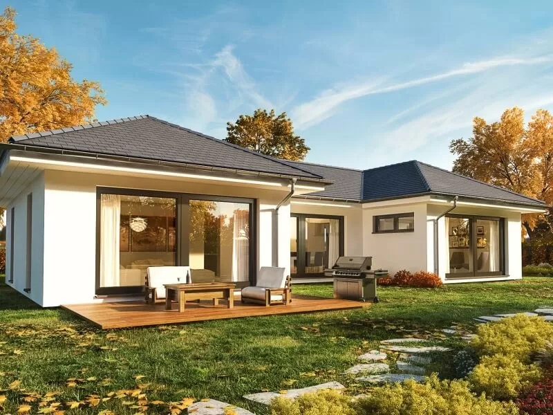 nhà cấp 4 hiện đại