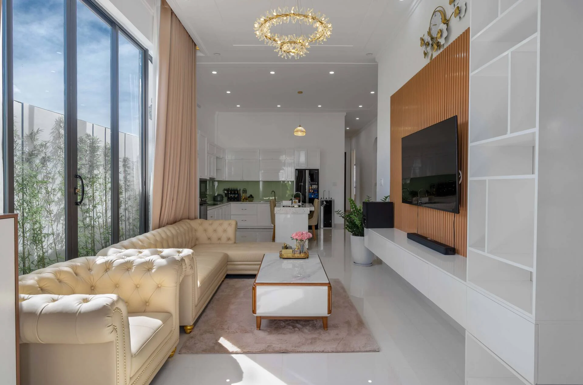 nhà cấp 4 nông thôn hiện đại 3 phòng ngủ