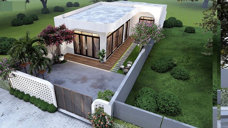 mẫu nhà cấp 4 hiện đại