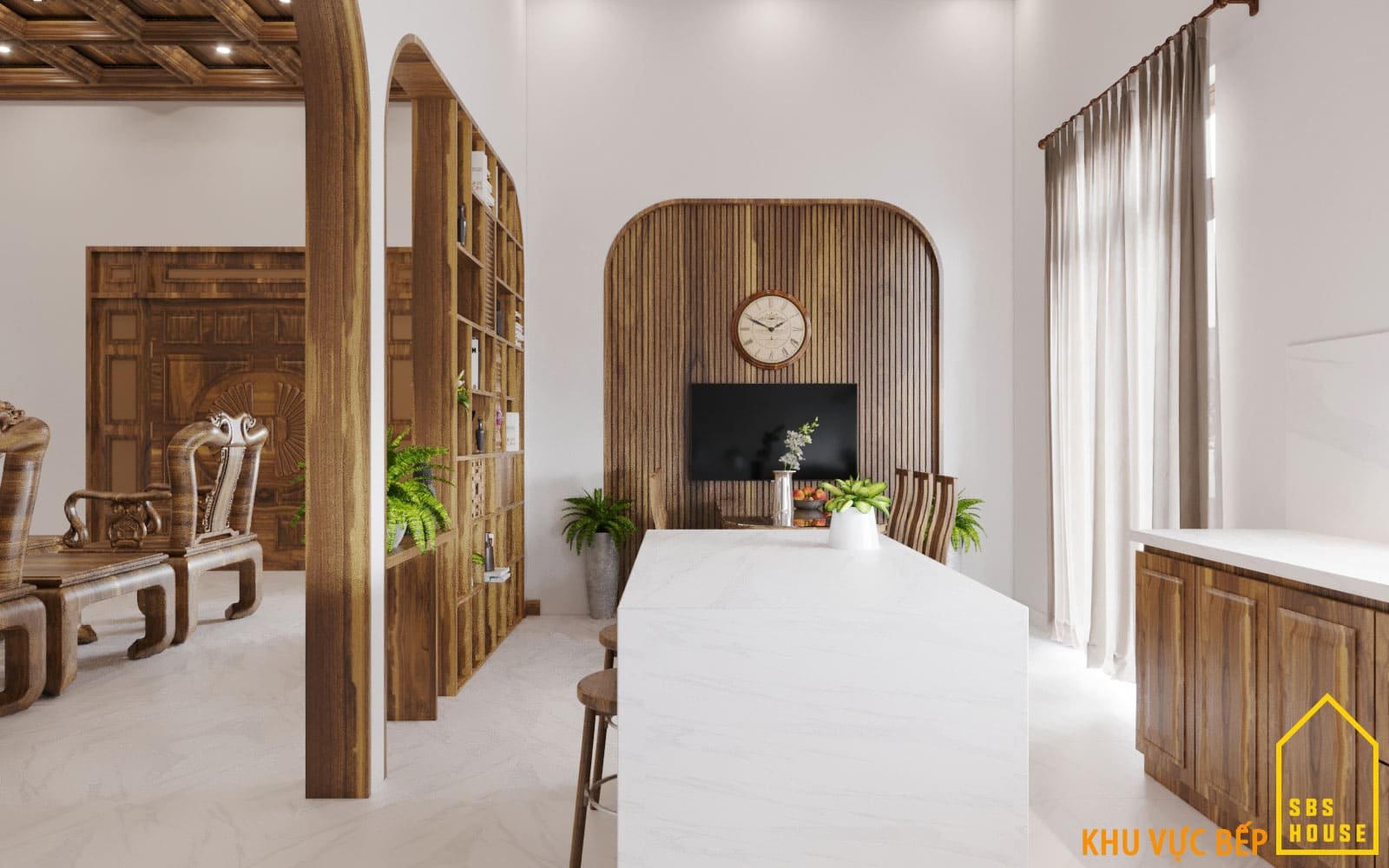 mẫu thiết kế nhà nông thôn mái thái