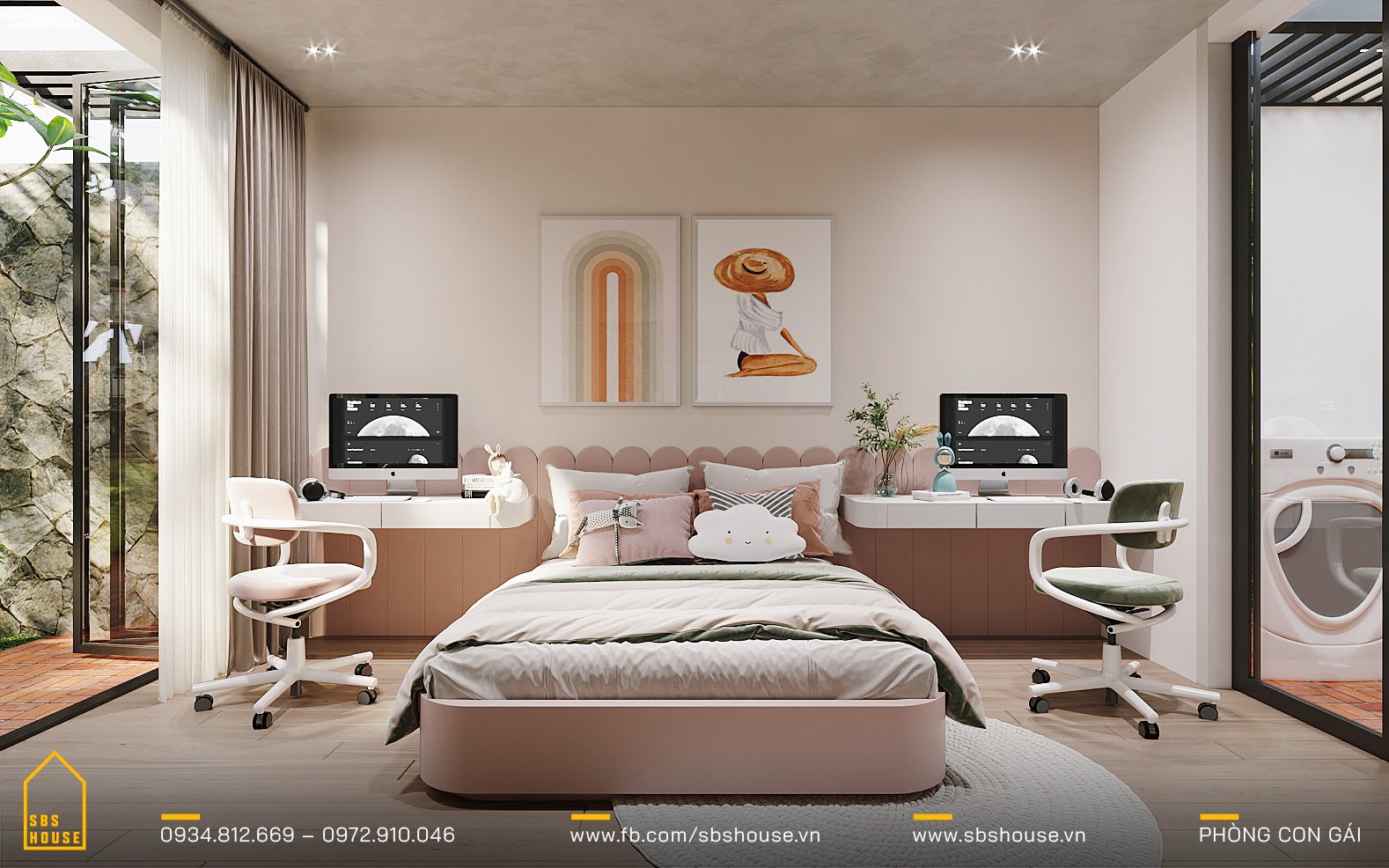 nhà cấp 4 hiện đại 