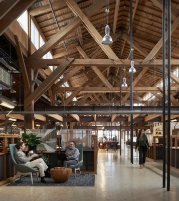 Thiết kế nội thất nơi làm việc Pier 56 Seattle