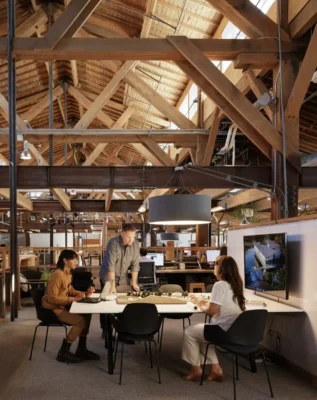 Thiết kế nội thất nơi làm việc Pier 56 Seattle, Washington