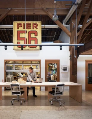 Thiết kế nội thất nơi làm việc Pier 56 Seattle, Washington