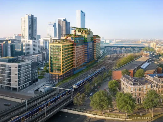 Tòa nhà văn phòng Schieblocks Rotterdam Hà Lan