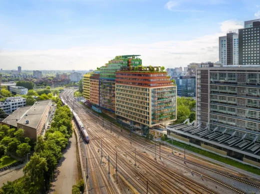 Tòa nhà văn phòng Schieblocks Rotterdam Hà Lan
