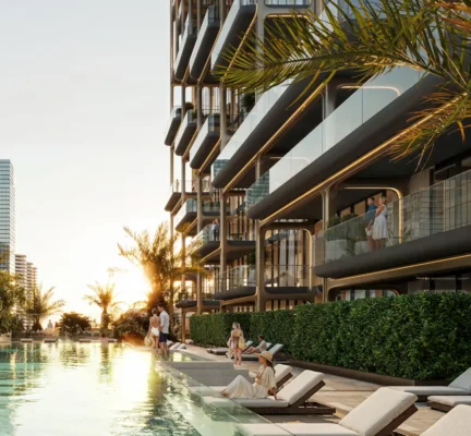 Tháp giao hưởng Dubai UAE ZHA