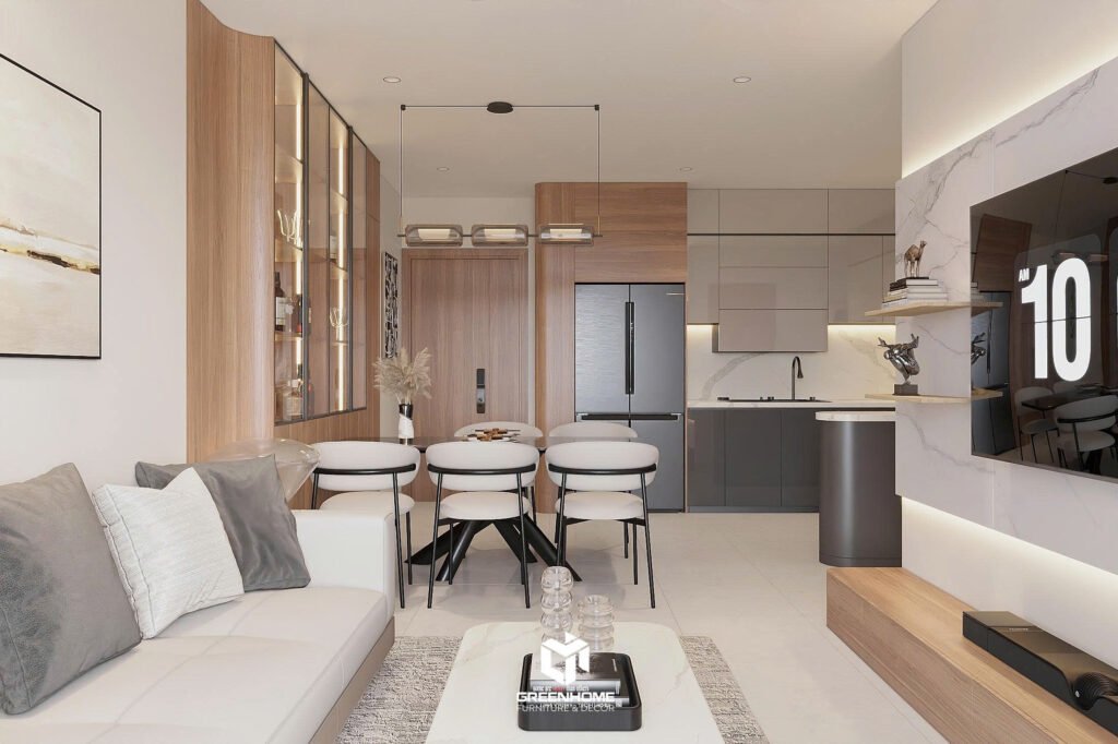 thiết kế nội thất chung cư Vũng Tàu Centre Point