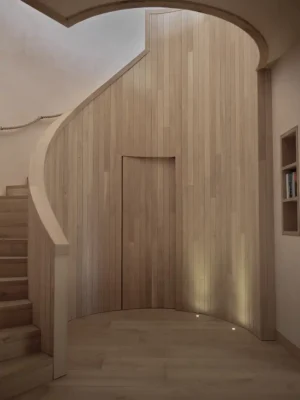 Two-Family House, Mawgan Porth, Cornwall spiral stair