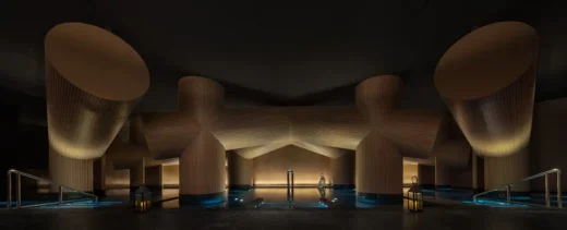 Shanxi Province hot springs accommodation, modern Chinese building