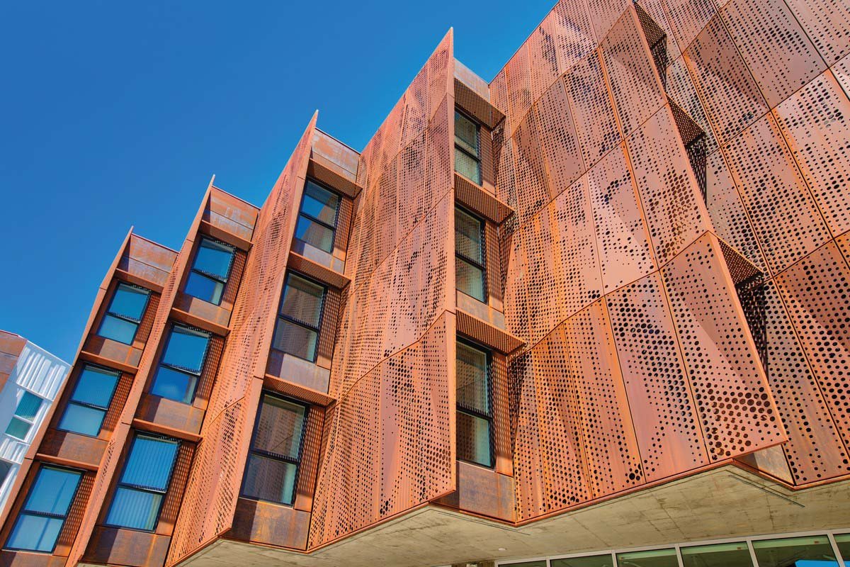 Giải pháp mặt tiền Cor-Ten