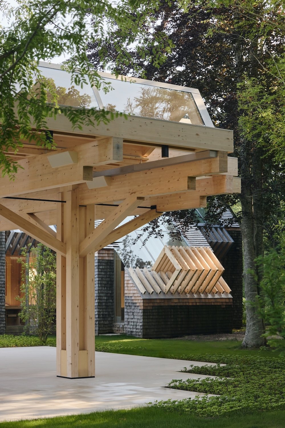 Nhà gỗ tại Trung tâm Do Thái của Hamptons