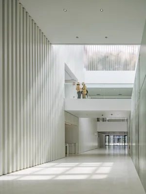 Trụ sở quốc tế ACCIONA Tòa nhà văn phòng Madrid Cầu hành lang