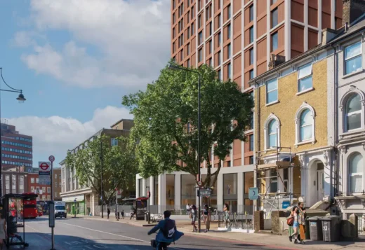 Khách sạn và không gian làm việc Blue Star House Brixton ở Nam Luân Đôn