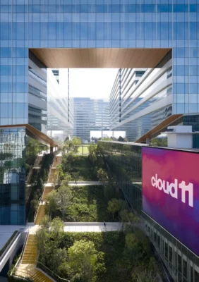 Công viên sáng tạo trên cao Cloud 11 Bangkok Thái Lan