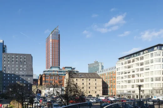 Tòa nhà khách sạn căn hộ Manchester Piccadilly