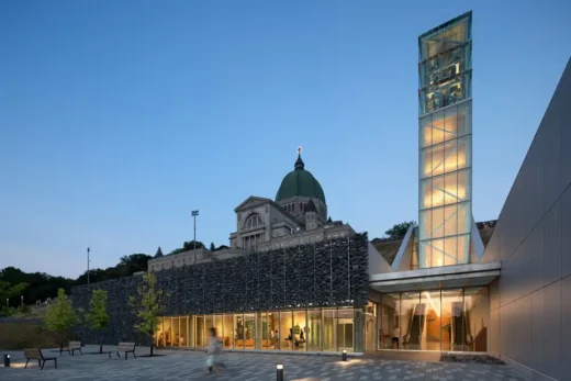 Nhà trưng bày mới cho Nhà nguyện Saint Josephs ở Mount Royal Montréal