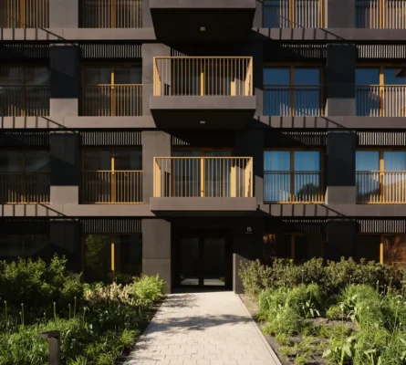 Nhà ở Phát triển Khu dân cư Cảng Mới Bydgoszcz Ba Lan