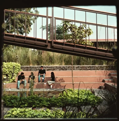 Văn phòng kiến ​​trúc sư Oasis ở Ahmedabad, tòa nhà Gujarat