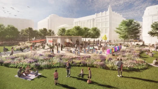 Thiết kế phát triển Piccadilly Gardens Manchester