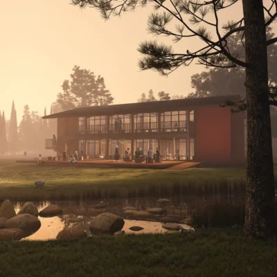 Tu viện Phật giáo Làng Mai miền nam Dordogne nước Pháp