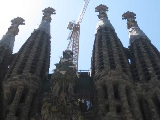 Sagrada Familia của kiến ​​trúc sư Antoni Gaudi