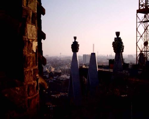 Sagrada Familia của kiến ​​trúc sư Antoni Gaudi