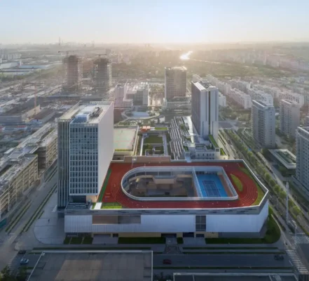 Thiết kế cơ sở Jinding của trường Pinghe Thượng Hải Trung Quốc