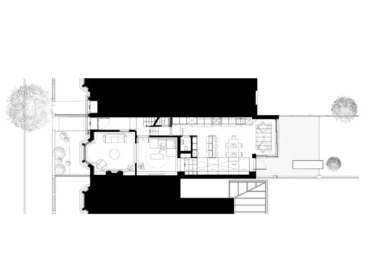 Sơ đồ tầng trệt đề xuất