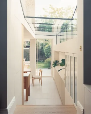 Phần mở rộng của Stoke Newington House, ngôi nhà giữa sân thượng thời Victoria