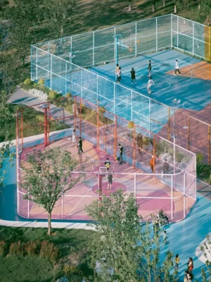 Công viên thể thao sôi động Côn Sơn Tô Châu Trung Quốc