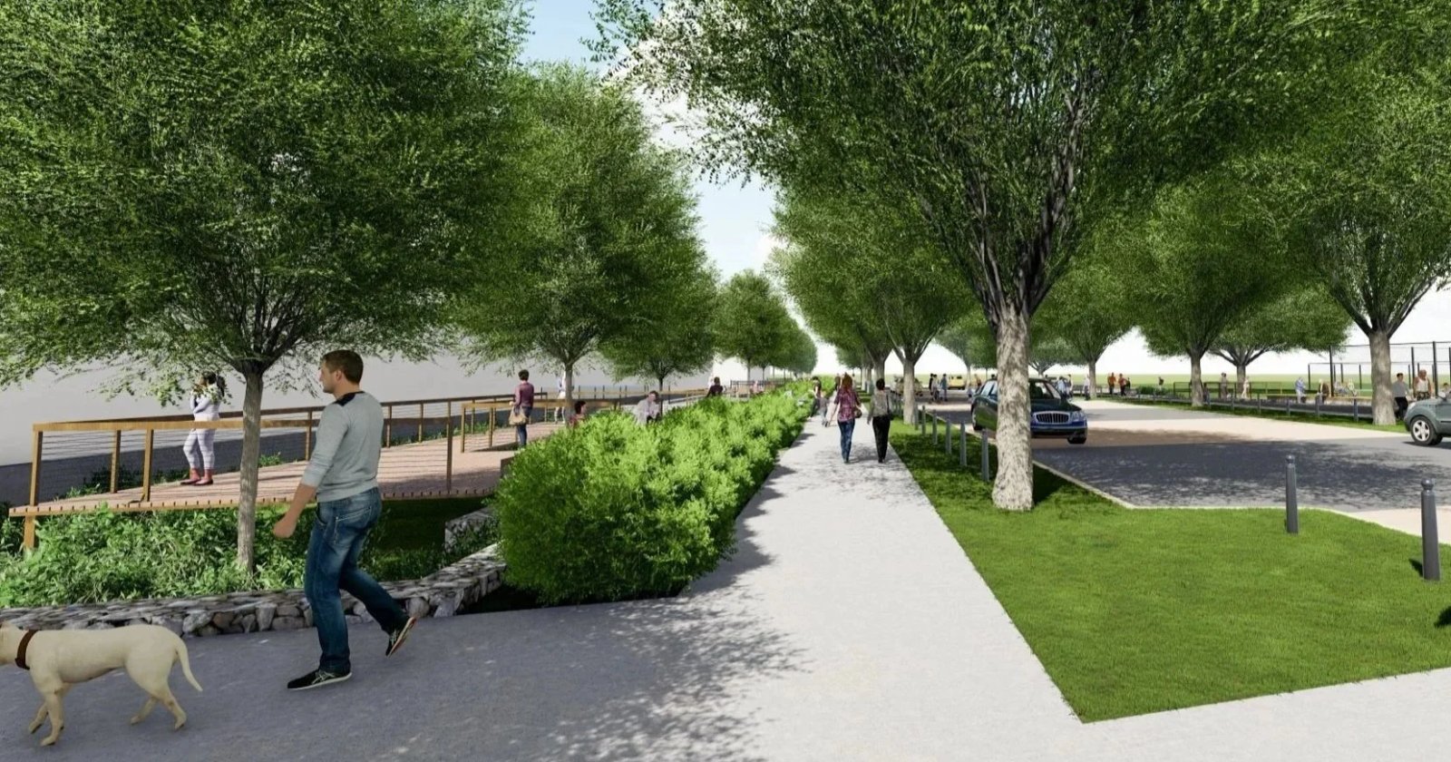 Kế hoạch tổng thể về khả năng chống chịu lũ lụt vùng Tây Nam & Buzzard Point