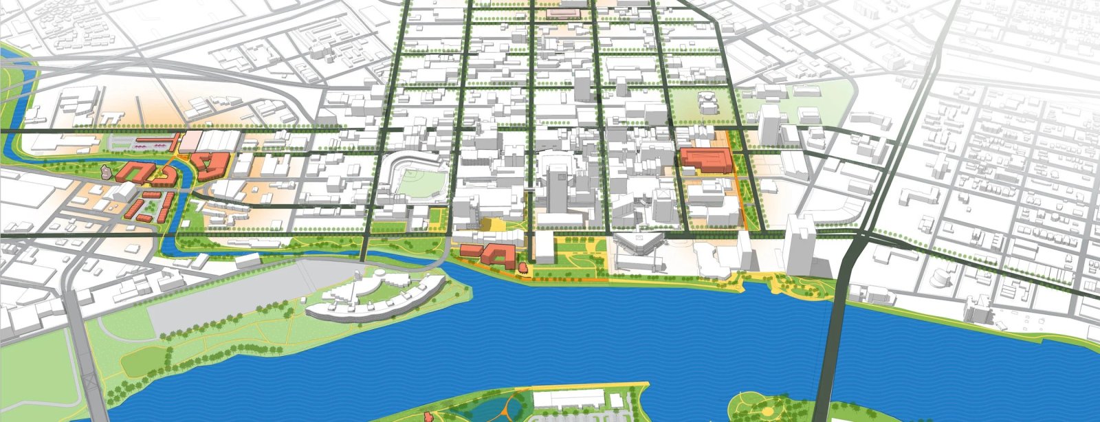 Quy hoạch tổng thể trung tâm thành phố Toledo