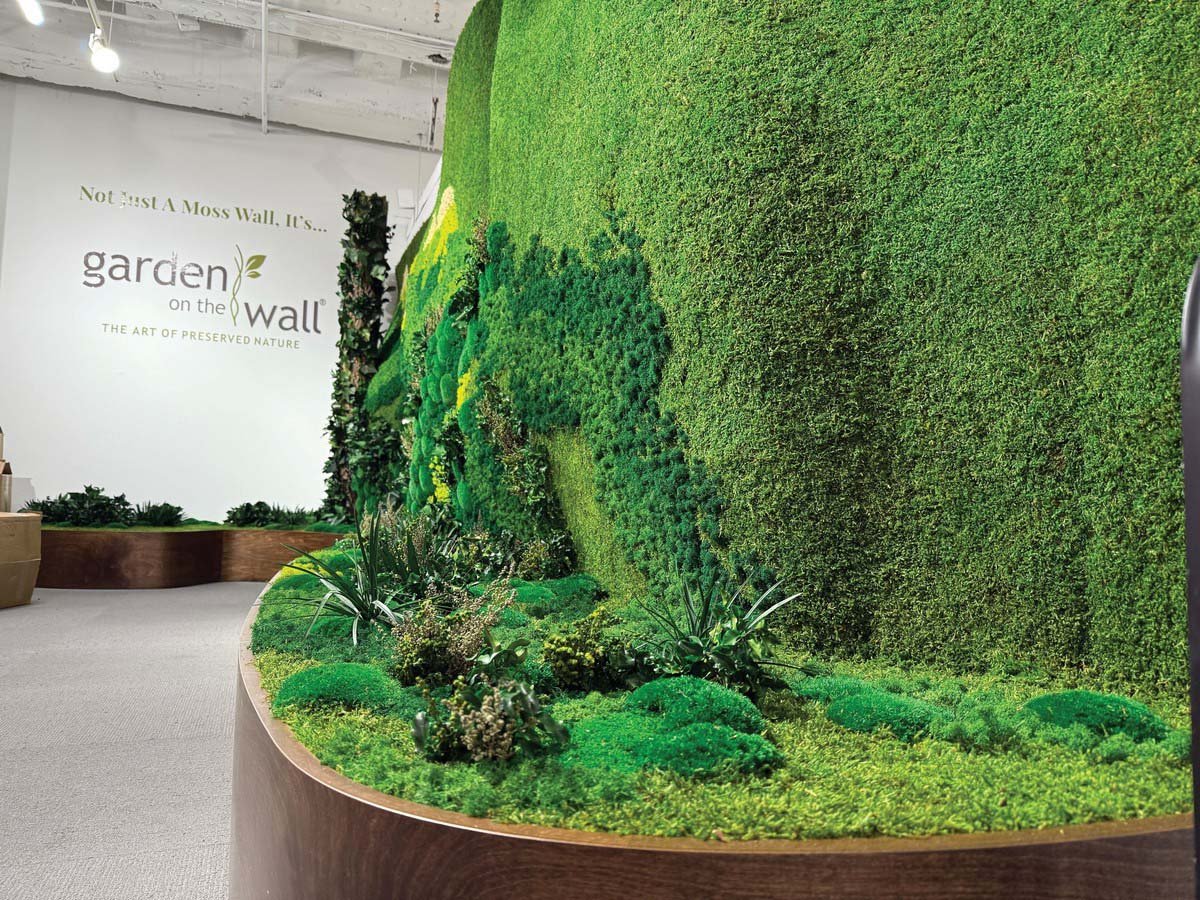 Mô phỏng sinh học khu vườn trên tường