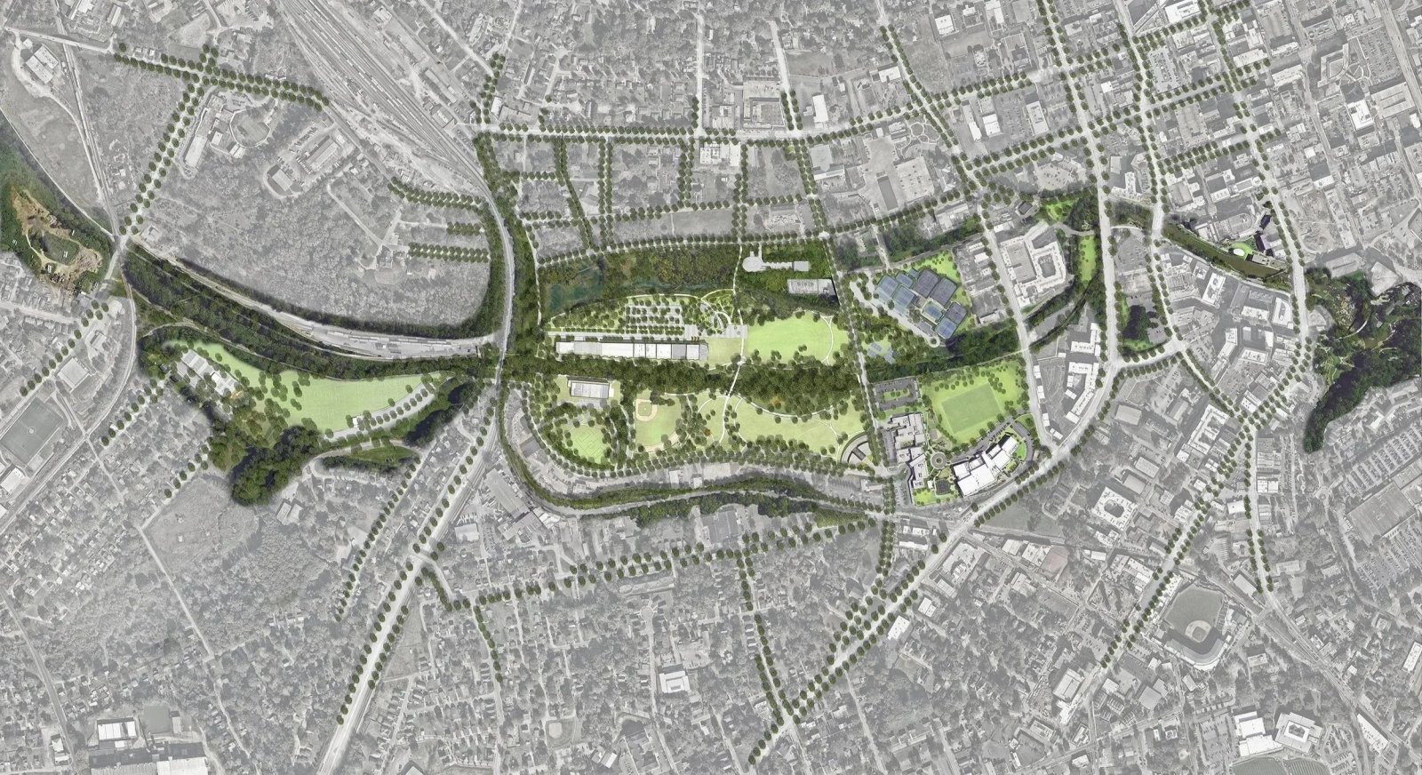 Khu tái phát triển sông Reedy và Công viên Thống nhất