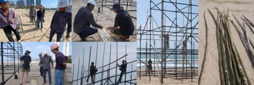 Nhà hát tạm thời ven biển Tỉnh Quảng Đông Trung Quốc